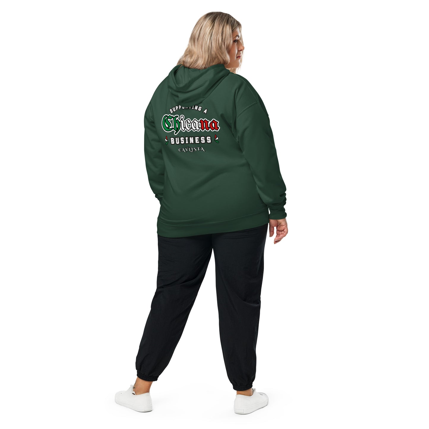 Supporting a Chicana Business 2.0 Unisex midweight hoodie