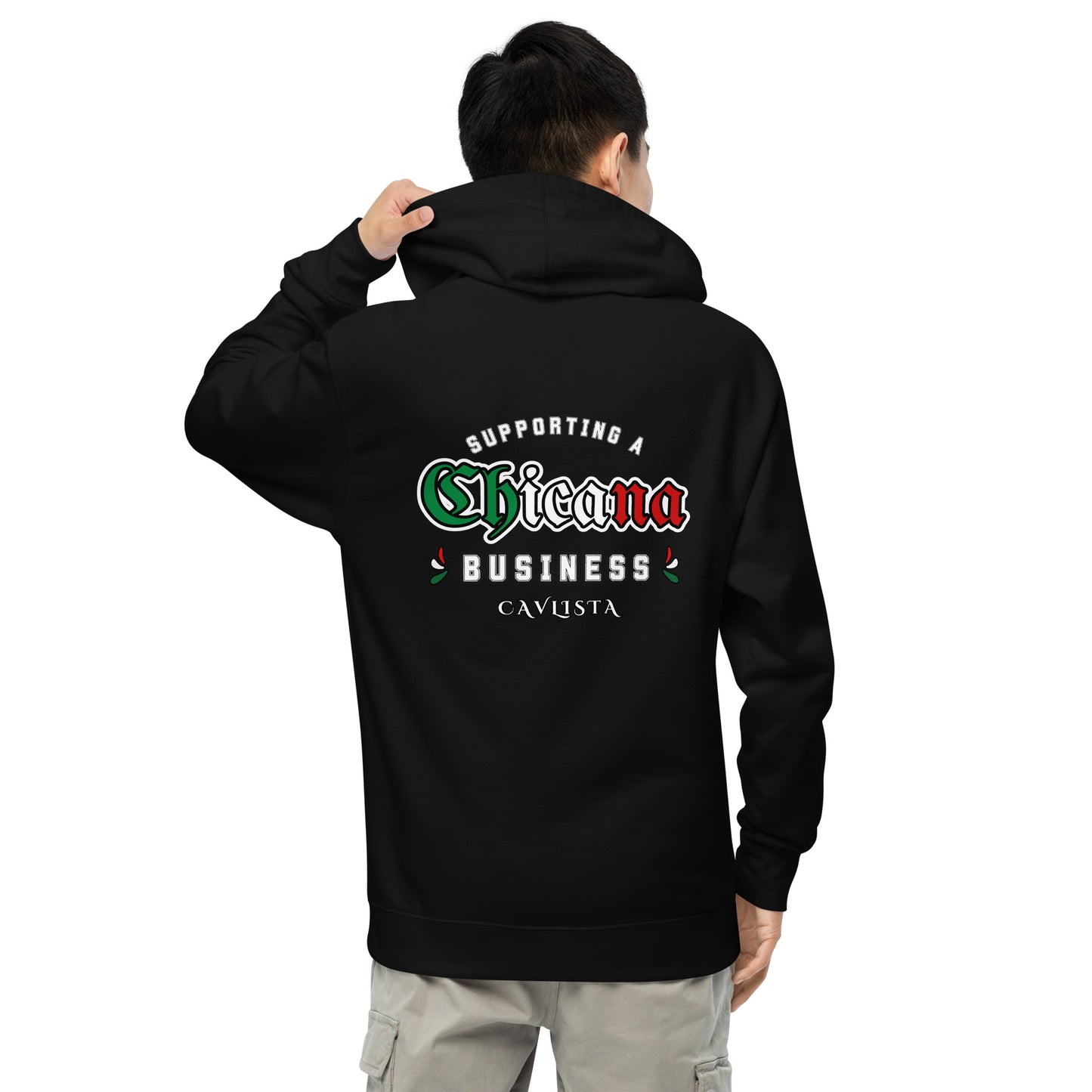 Supporting a Chicana Business 2.0 Unisex midweight hoodie