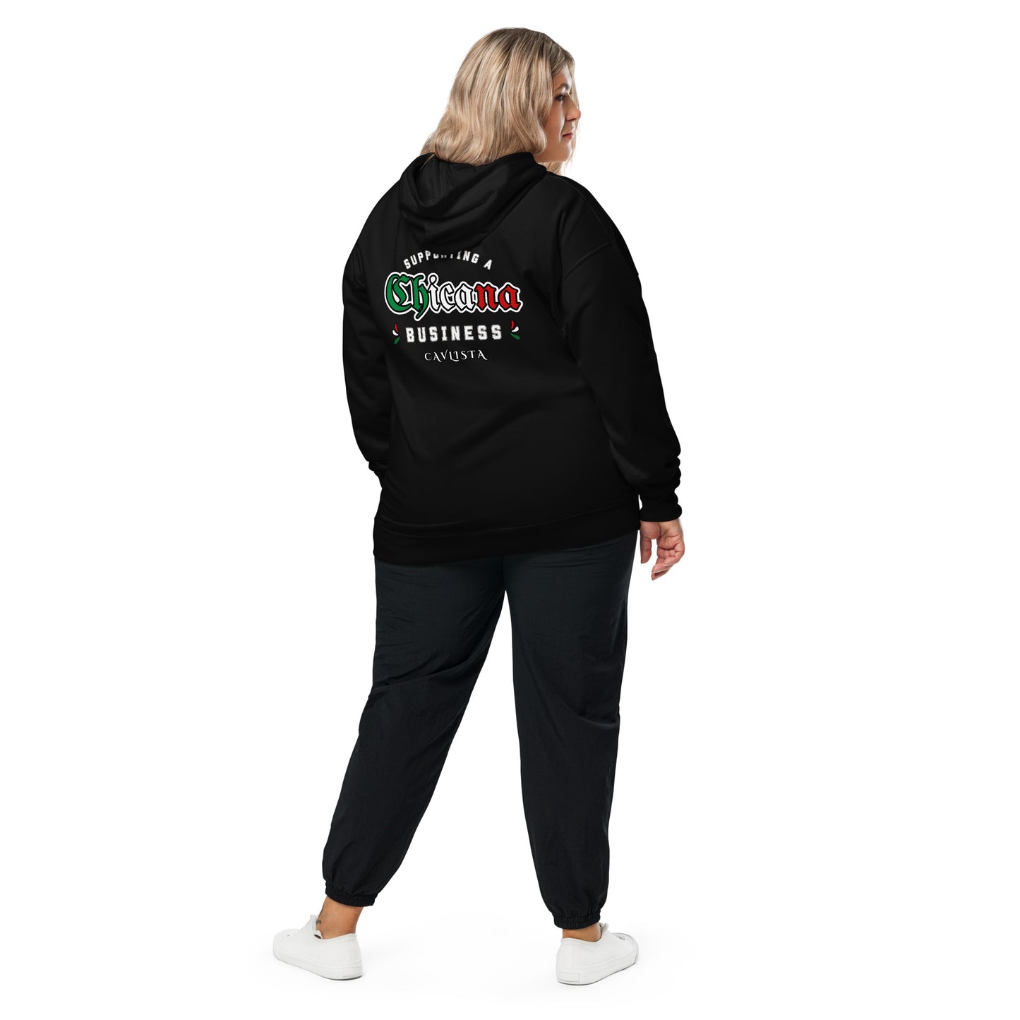 Supporting a Chicana Business 2.0 Unisex midweight hoodie