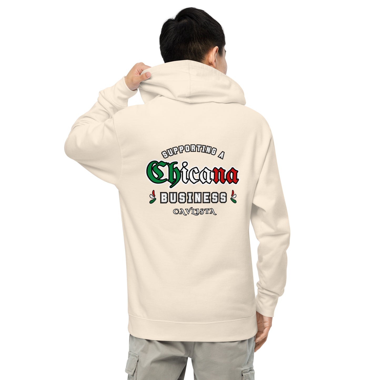 Supporting a Chicana Business 2.0 Unisex midweight hoodie