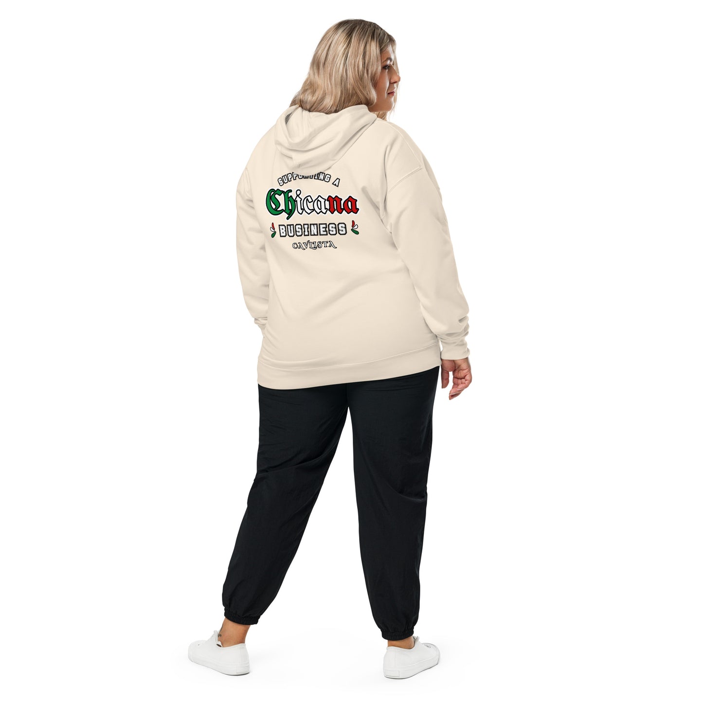 Supporting a Chicana Business 2.0 Unisex midweight hoodie