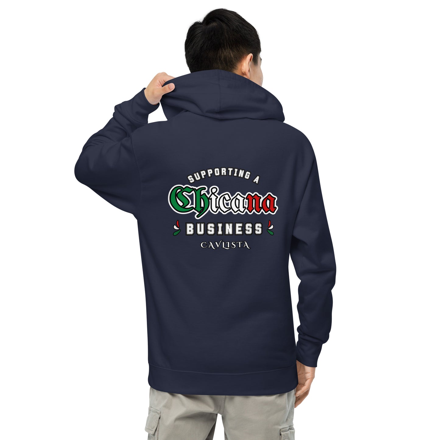 Supporting a Chicana Business 2.0 Unisex midweight hoodie