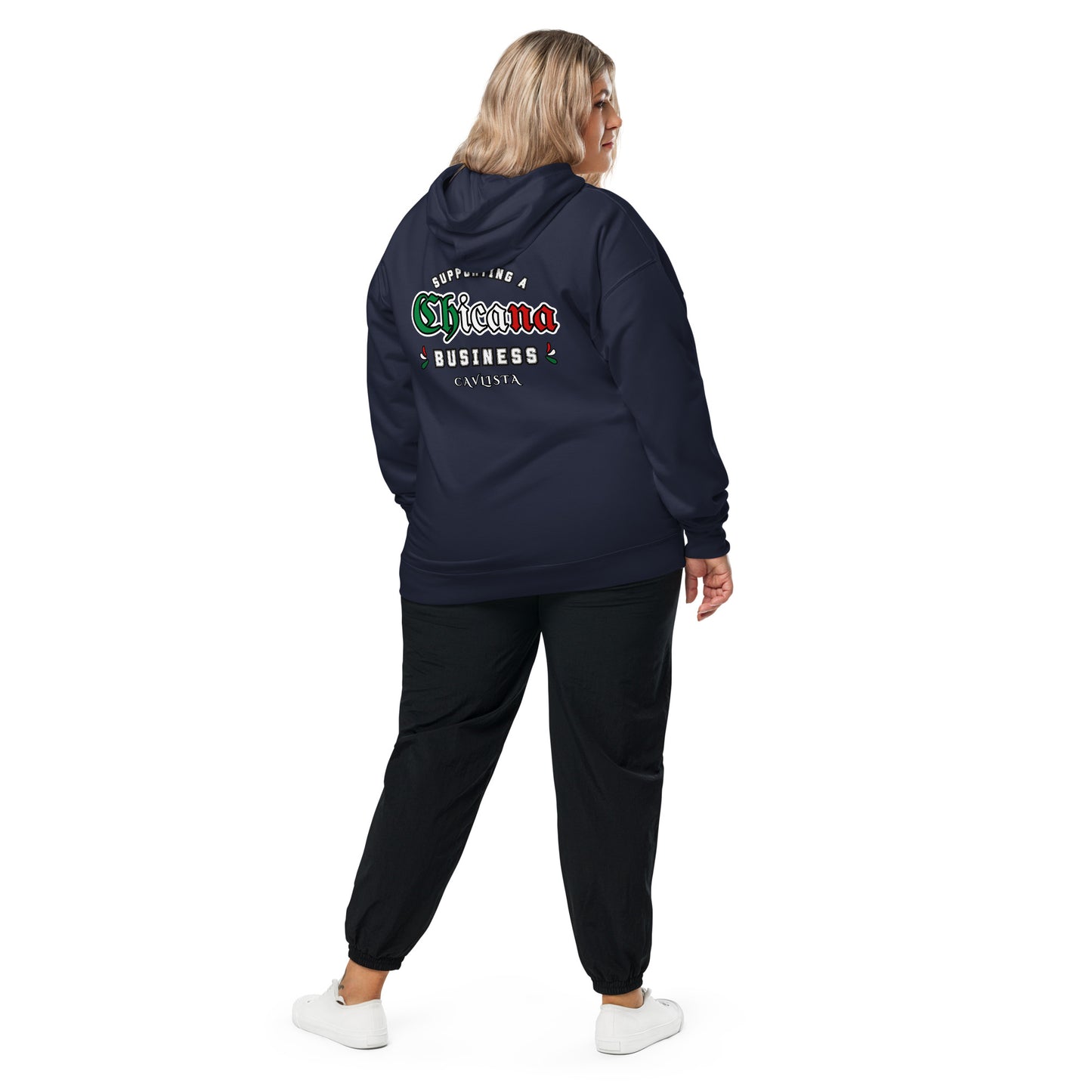 Supporting a Chicana Business 2.0 Unisex midweight hoodie