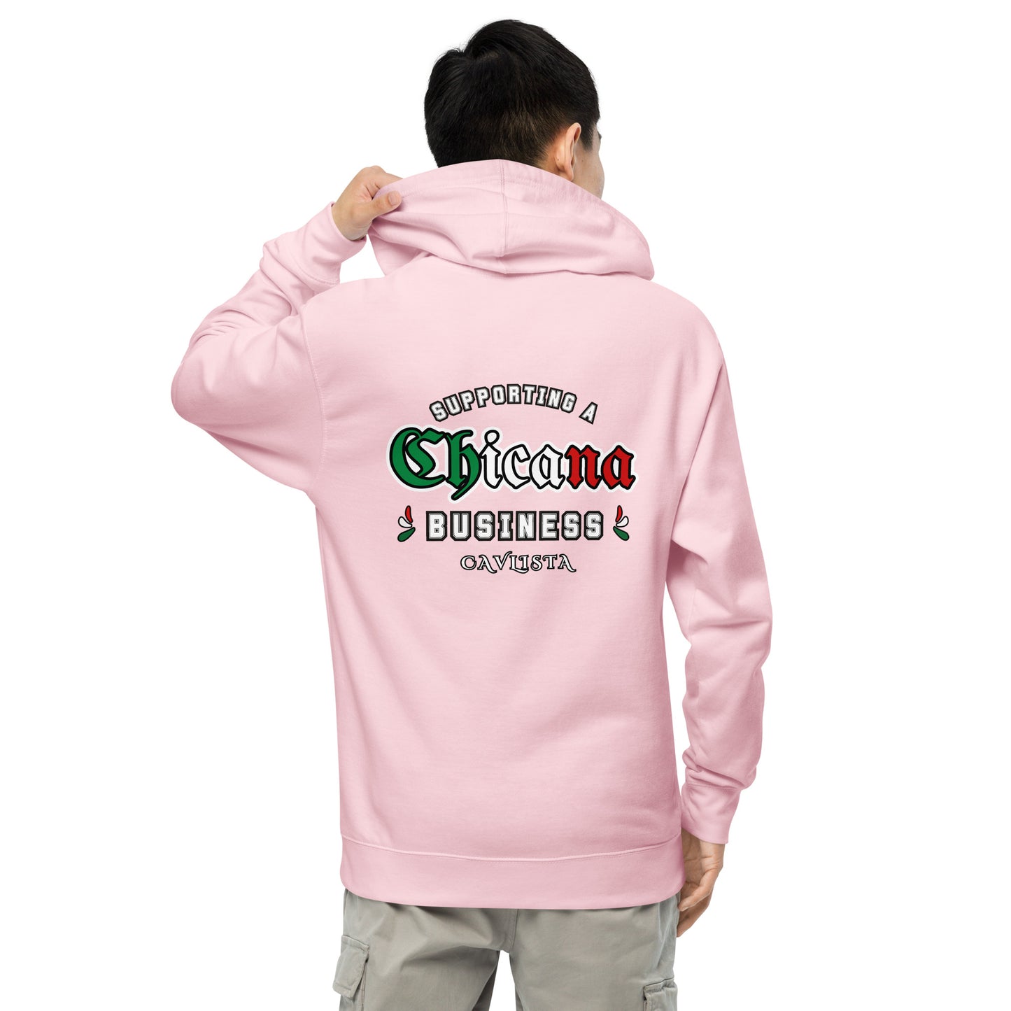 Supporting a Chicana Business 2.0 Unisex midweight hoodie