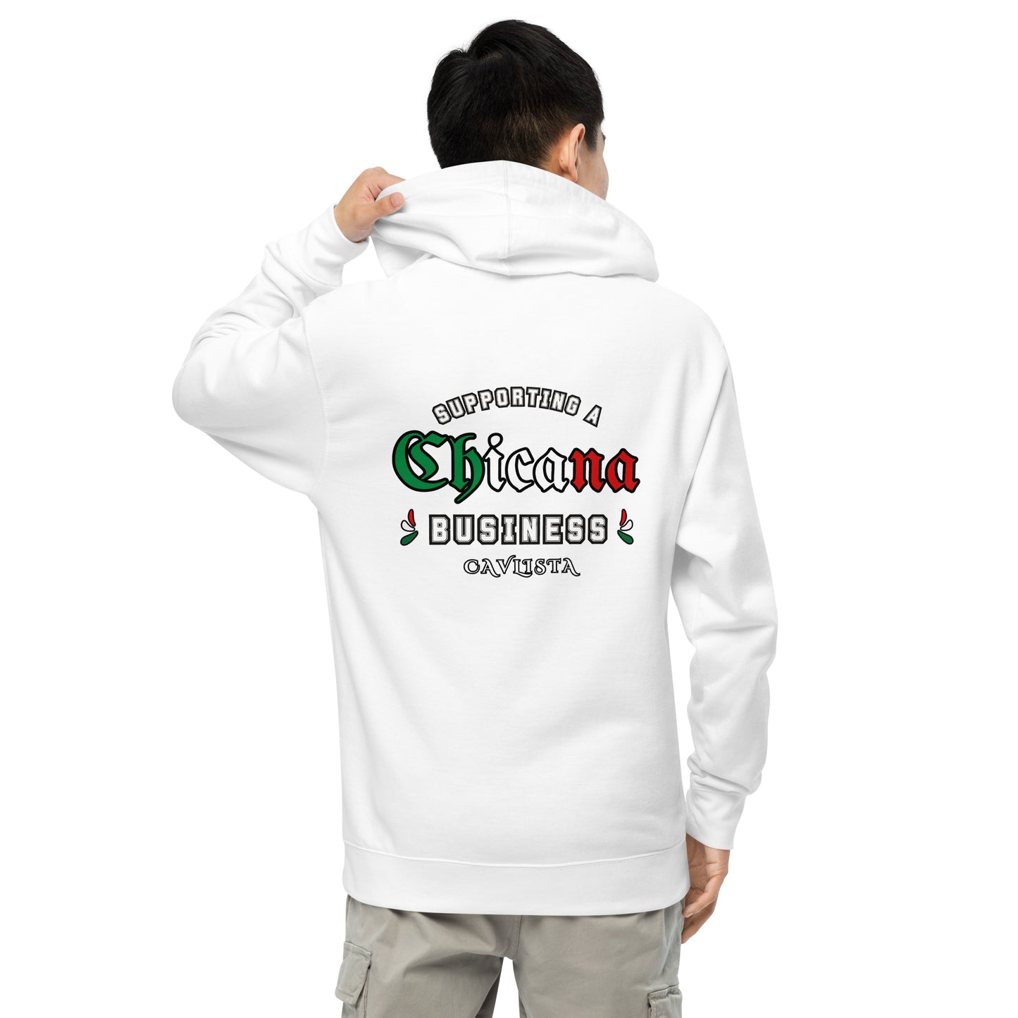 Supporting a Chicana Business 2.0 Unisex midweight hoodie