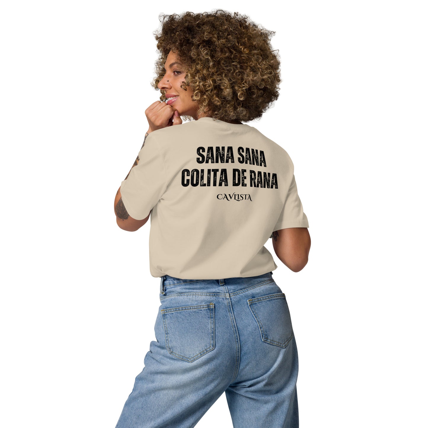 Sana Sana Colita de Rana Unisex organic cotton t-shirt