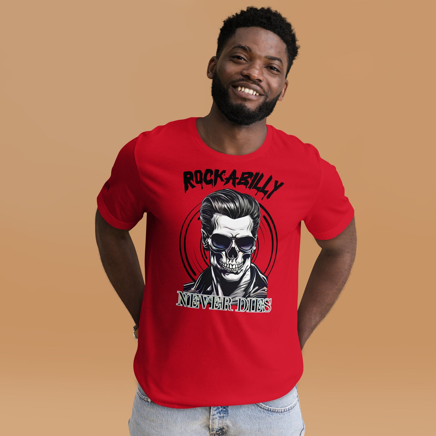 Rockabilly Never Dies Unisex t-shirt