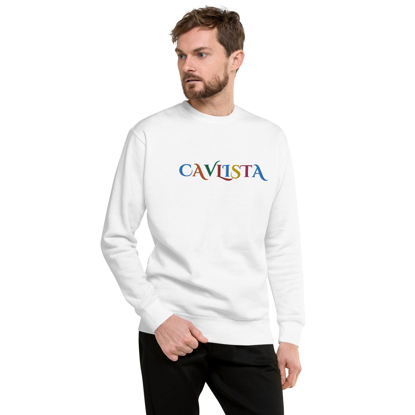 CAVLISTA Unisex Premium Sweatshirt | Embroidery